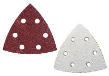 Grinding media for triangular base-plate sanders / Multi-tools