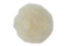 Hook and loop lambs fleece polishing discs