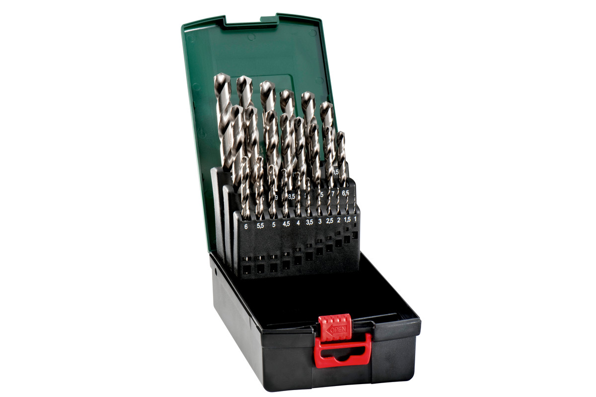 HSS-G drill bit storage case, 25 pieces (627098000) 