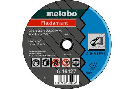 Flexiamant 180x3.0x22.23 steel, TF 41 (616123000)