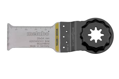 Plunge saw blade "Starlock Plus" wood+metal, BiM, 28 x 54 mm (626945000) 