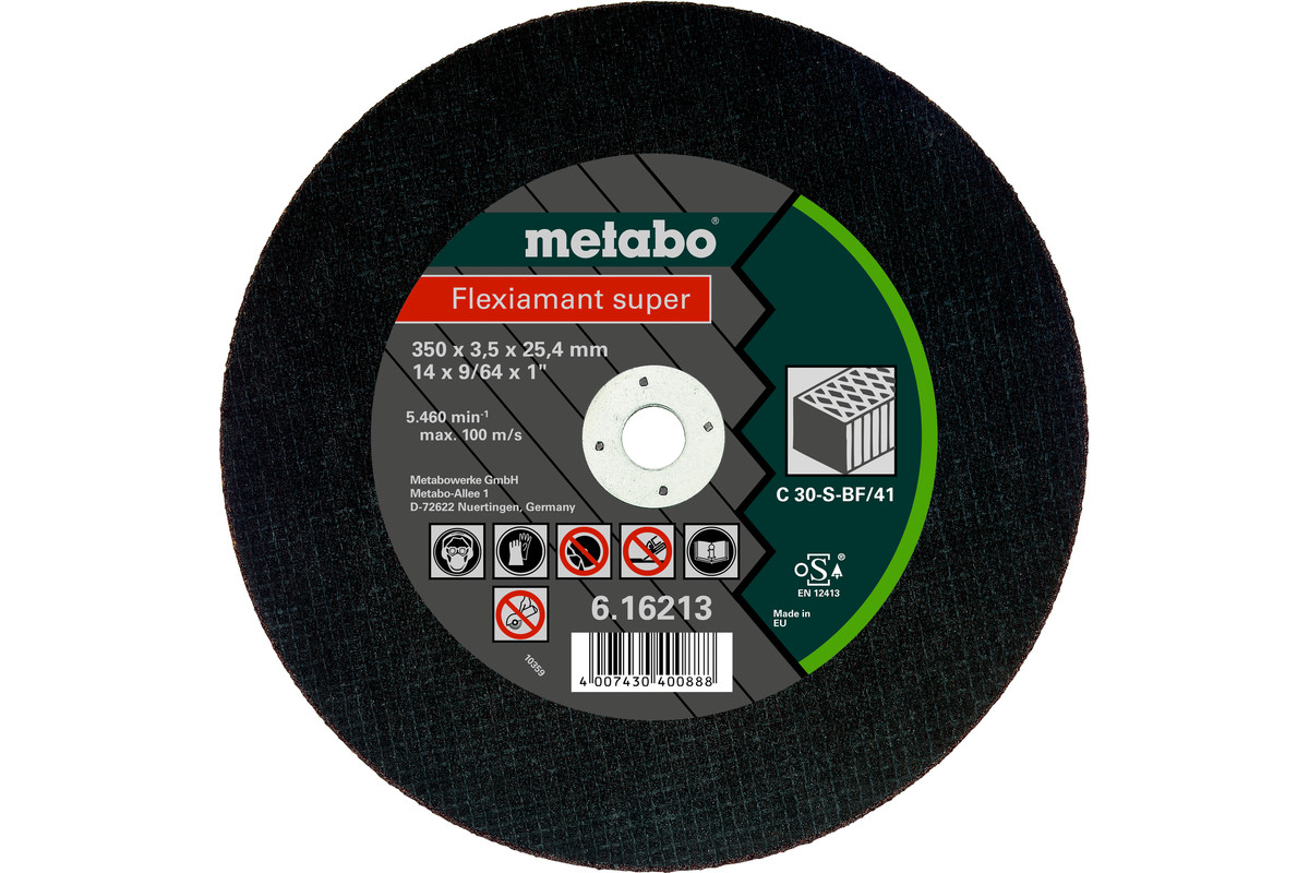 Flexiamant super 350x3,5x25,4 steen, TF 41 (616213000) 