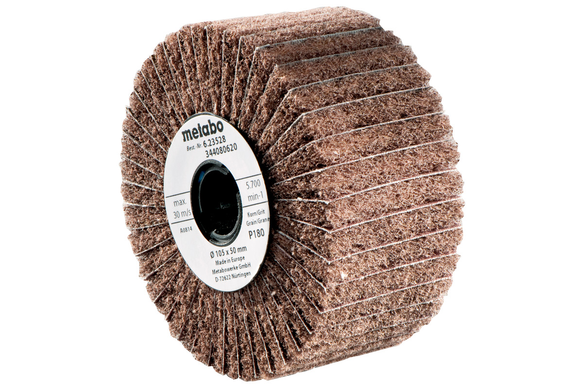 Roue abrasive à lamelles/ en fibre 105 x 50 mm, P 80 (623527000) 