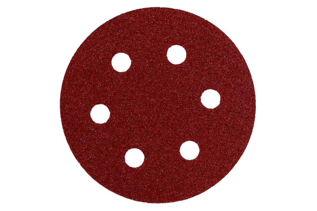 25 feuilles abrasives auto-agrippantes 80 mm P 80, B+M, SXE (624053000) 