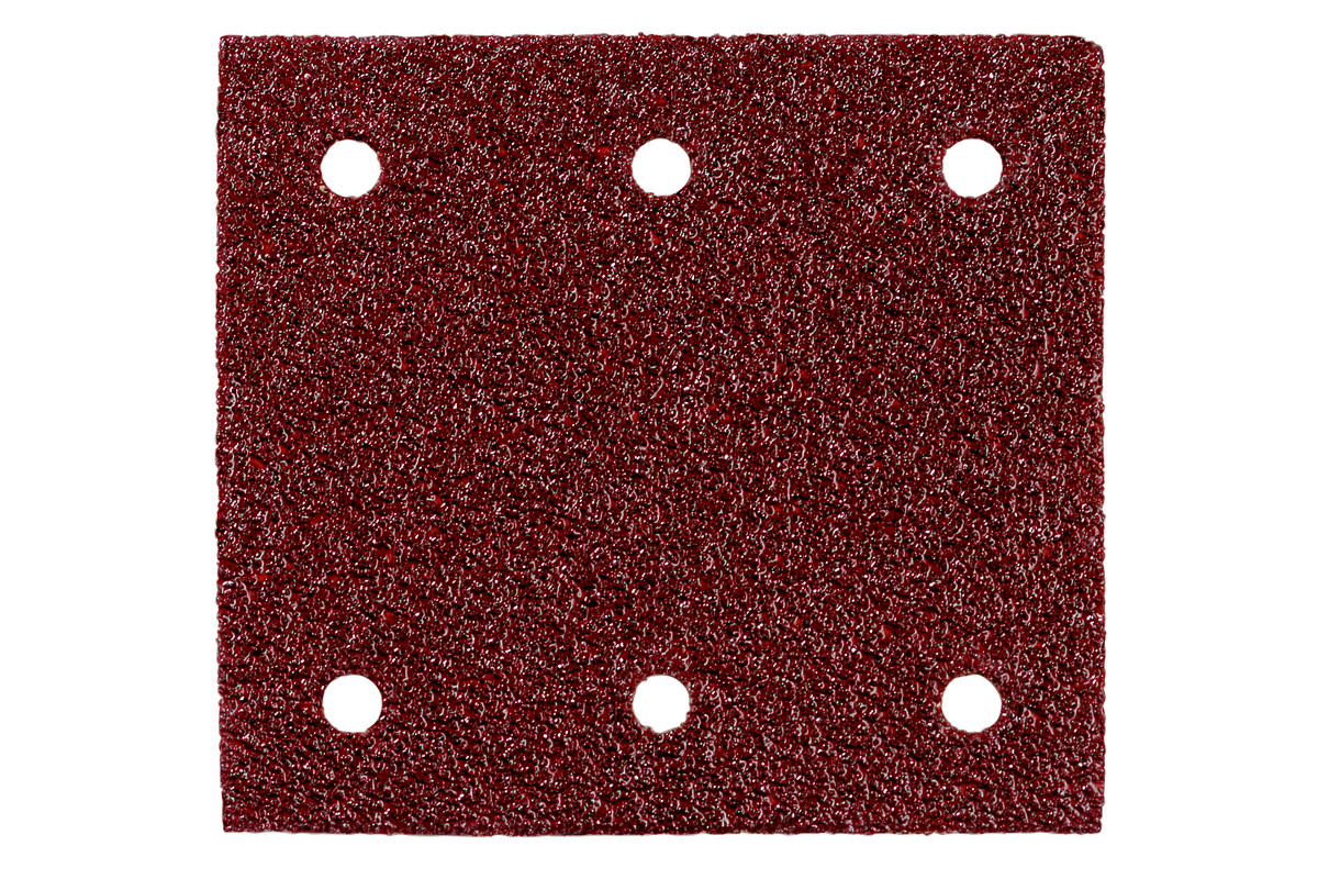 10 feuilles abrasives auto-agrippantes 115 x 103 mm, P 60, B+M, pour ponceuse vibrante (625620000) 