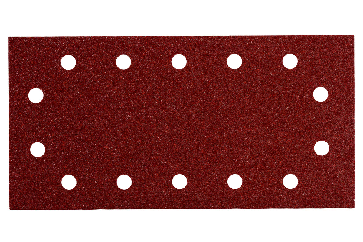 10 feuilles abrasives auto-agrippantes 115 x 230 mm, P 320, B+M, pour ponceuse vibrante (625793000) 