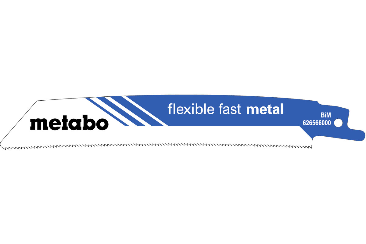 5 reciprozaagbladen "flexible fast metal" 150 x 0,9 mm (626566000) 