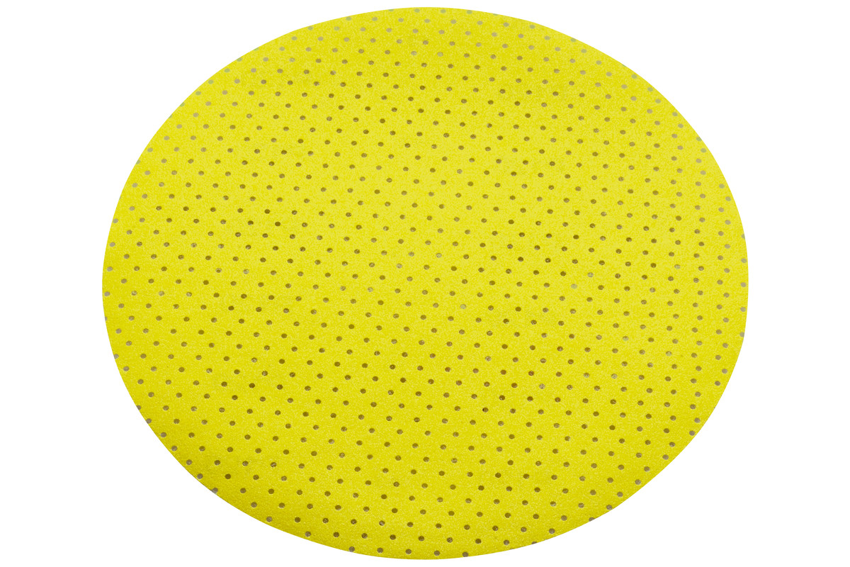 25 feuilles abrasives auto-agrippantes 225 mm, P 120, avec perforation multiple, pour ponceuse à bras (626653000) 