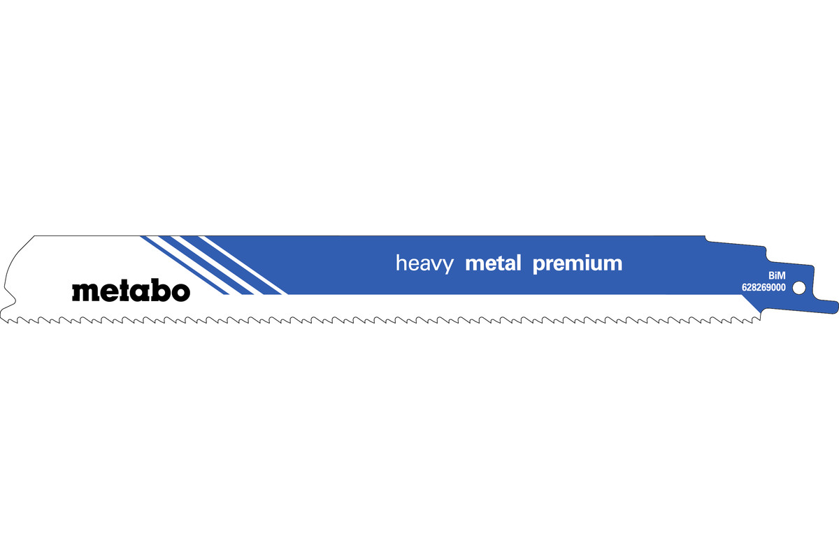 2 reciprozaagbladen "heavy metal premium" 225 x 1,1 mm (628269000) 