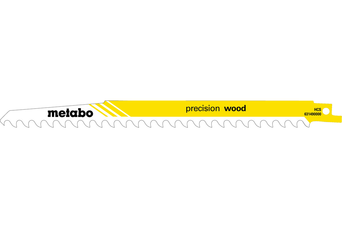 2 lames de scie sabre « precision wood » 240 x 1,5 mm (631141000) 