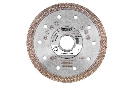 Meule de tronçonnage diamantée 125x22,23mm, « TP », Carrelage « professional » (628579000) 