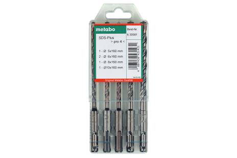 SDS-plus Pro 4-borenset (5-delig) (630581000) 