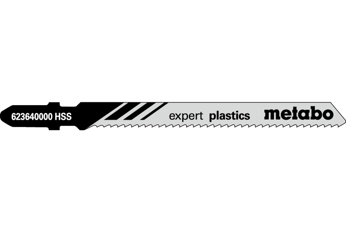 5 Stichsägeblätter "expert plastics" 74/2,0mm (623640000) 