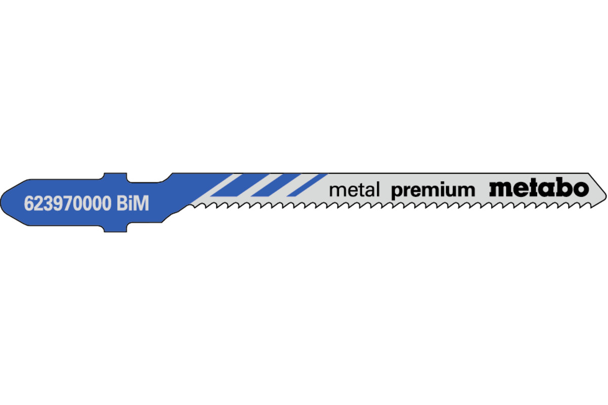 5 lames de scie sauteuse « metal premium » 57/ 1,5 mm (623970000) 