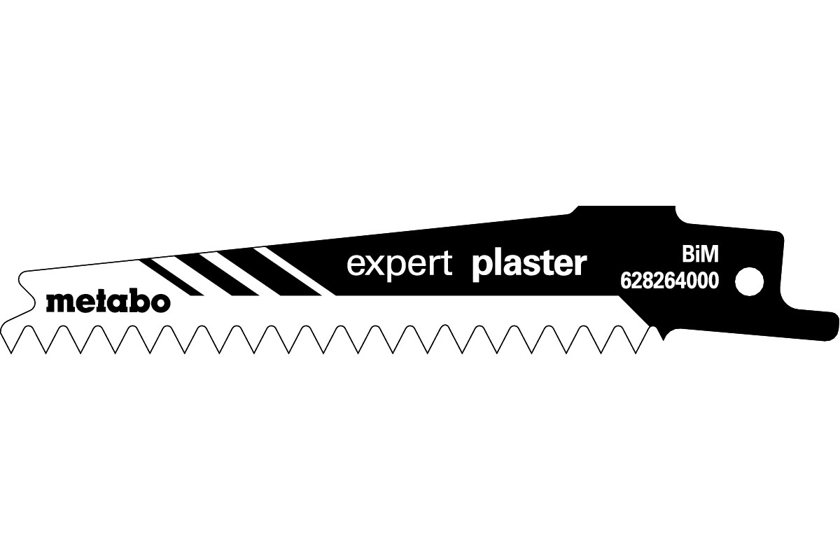 5 lames de scie sabre « expert plaster » 100 x 0,9 mm (628264000) 