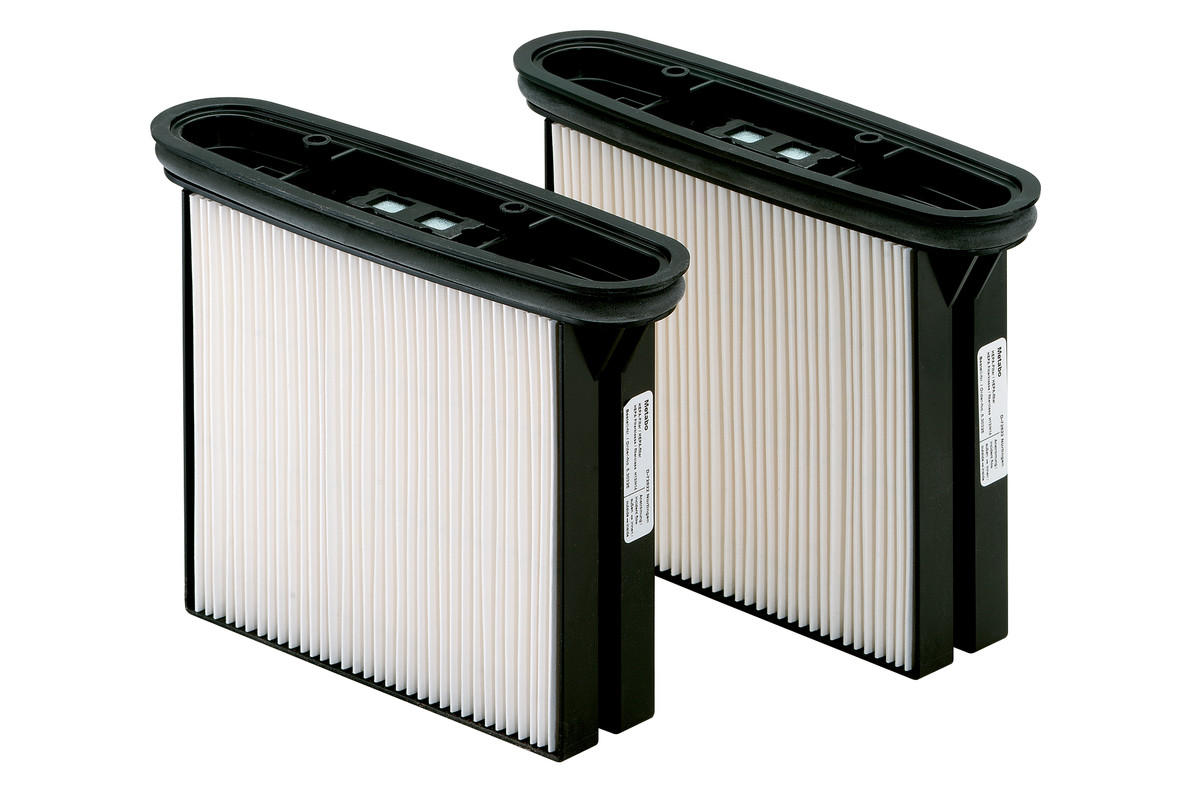 2 cassettes de filtres HEPA, polyester, classe de poussière H (HEPA 14) (630326000) 