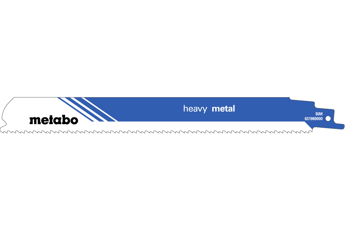 5 lames de scie sabre « heavy metal » 225 x 1,1 mm (631989000) 