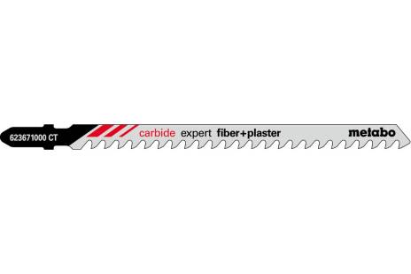 3 Stichsägeblätter "expert fiber + plaster" 106/4,3mm (623671000) 