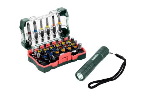 Coffret d'embouts SP, 29 pièces + Mini Flash light (626721000) 