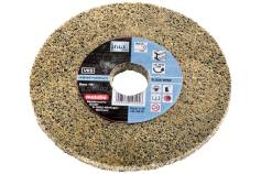 Meule abrasive compactet en fibres « Unitized », grossière, 125 x 6 x 22,23 mm, pour meuleuse d'angle (626482000) 