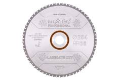 Sägeblatt "laminate cut - professional", 254x30 Z66 FZ/TZ 0°  (628446000) 