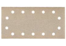 Hook and loop sanding sheets 115 x 230 mm, 14 holes, with hook and loop