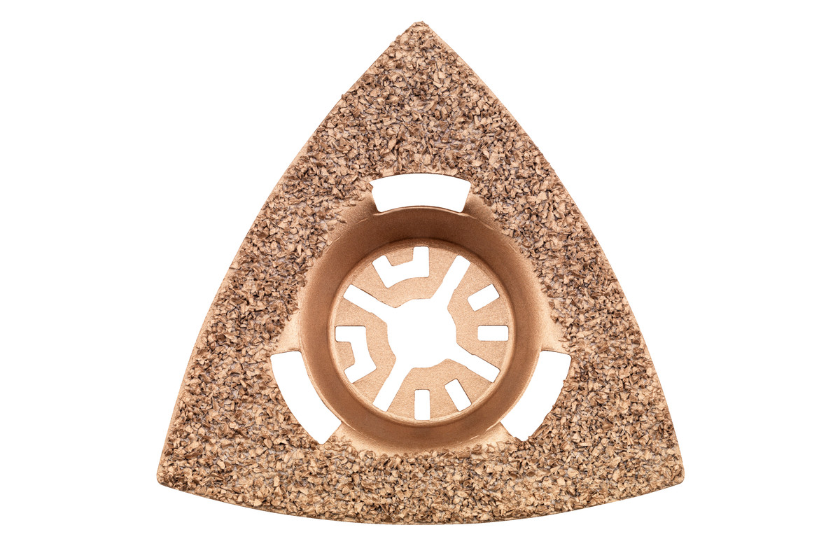 Base de lixar triangular "Classic", juntas/betume, MD, 78 x 78 mm (626971000) 