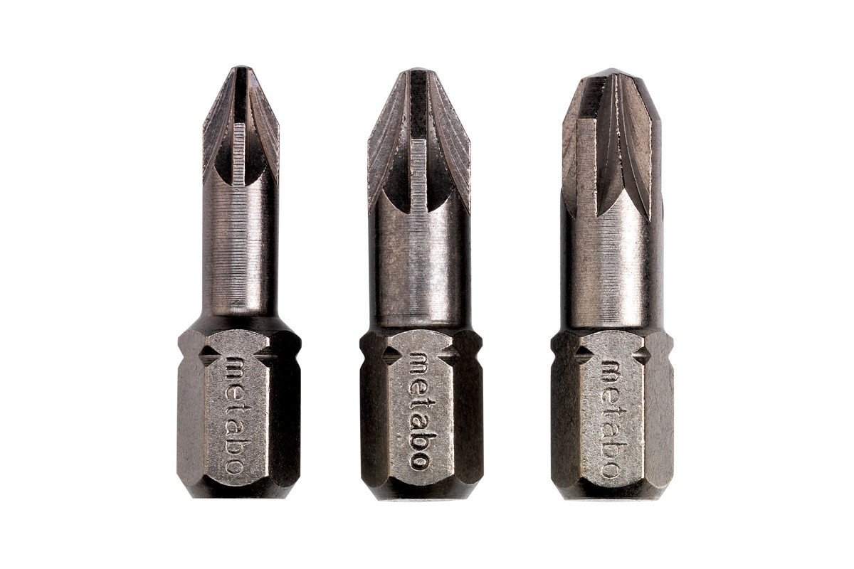 3 Pozidriv bits PZ 1/ 2 / 3 torsion (628538000) 