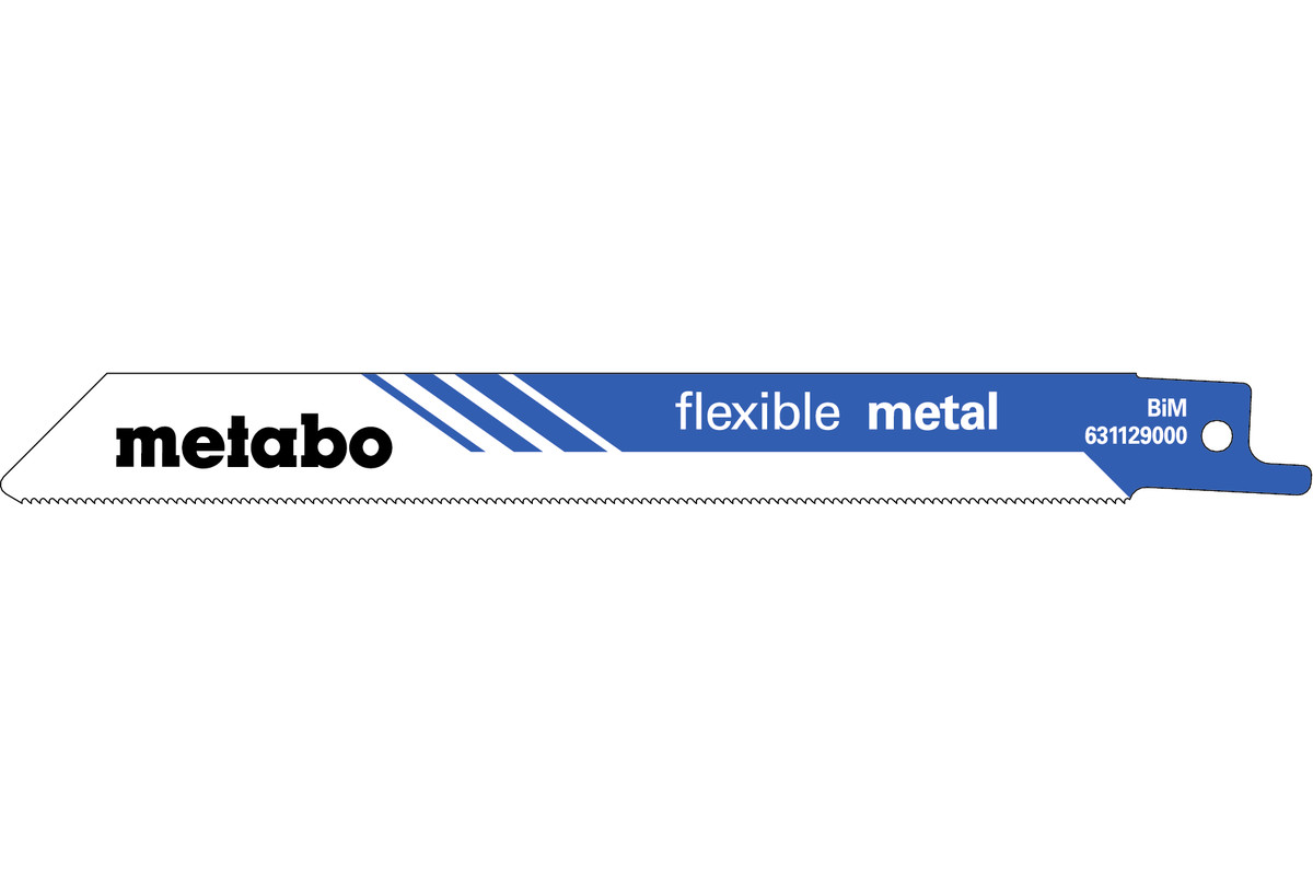 2 Lâminas para serra de sabre "flexible metal" 150 x 0,9 mm (631129000) 