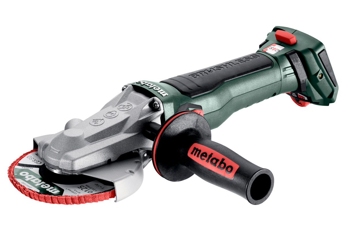 WVBF 18 LT BL 11-125 Quick (601307840) Amoladora angular de cabeza plana de batería 
