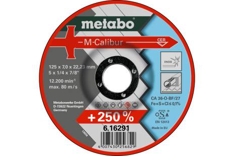 M-Calibur 125 x 7.0 x 22.23 Inox, SF 27 (616291000)