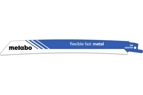 5 Lâminas para serra de sabre "flexible fast metal" 225 x 0,9 mm (626567000) 