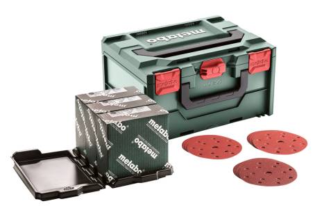 metaBOX multi-hole sanding media set, 150, wood + metal (626756000) 