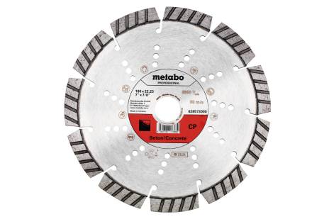 Diamond cutting disc 180x22.23mm, "CP", concrete "professional" (628573000) 