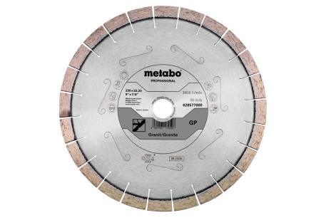 Diamond cutting disc 230x22.23mm, "GP", granite "professional" (628577000) 