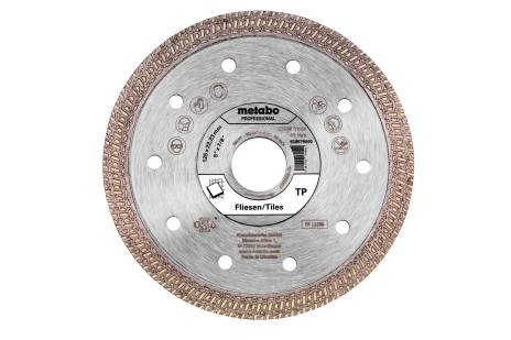 Diamond cutting disc 125x22.23mm, "TP", tiles "professional" (628579000) 