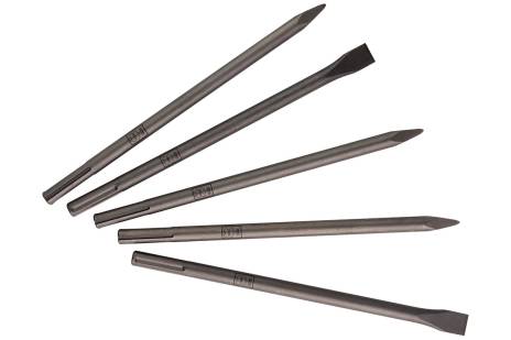 SDS-max-chisel set, "professional", 5 pieces (630489000) 