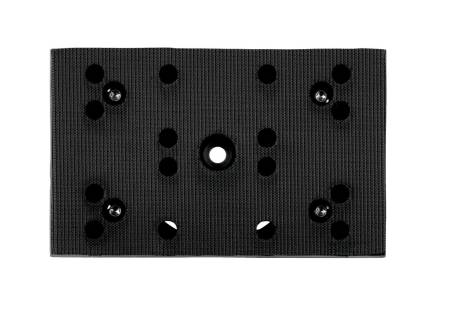 Placa de lijar con enganche con tejido autoadherente, 80 x 133 mm, PowerMaxx SRA 12 BL (635204000) 