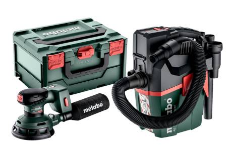 Set SXA 18 LTX 125 BL + AS 18 L PC Compact (691199000) Cordless tools in a set 