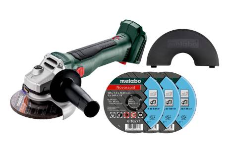 W 18 L BL 9-125 Set (691224000) Cordless angle grinder 