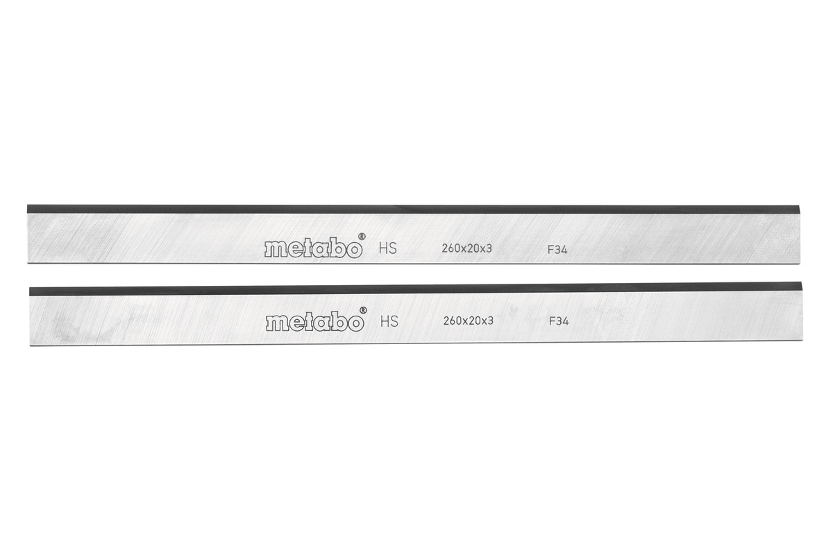 Metabo HC260C 260K 260mm Double Edged Disposable HSS Planer Blades 1Pair S700S3 