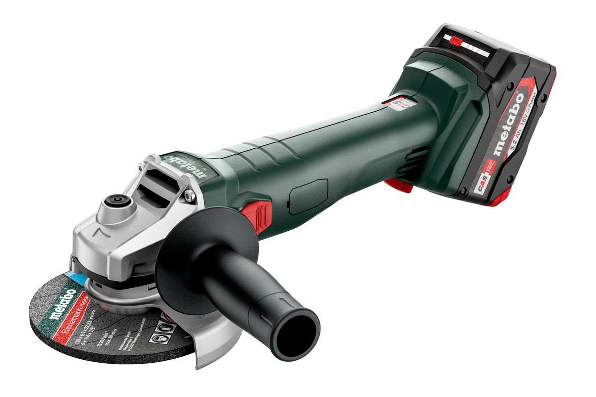 W 18 L 9-125 (602249650) Power grinder Cordless | Quick angle Tools Metabo