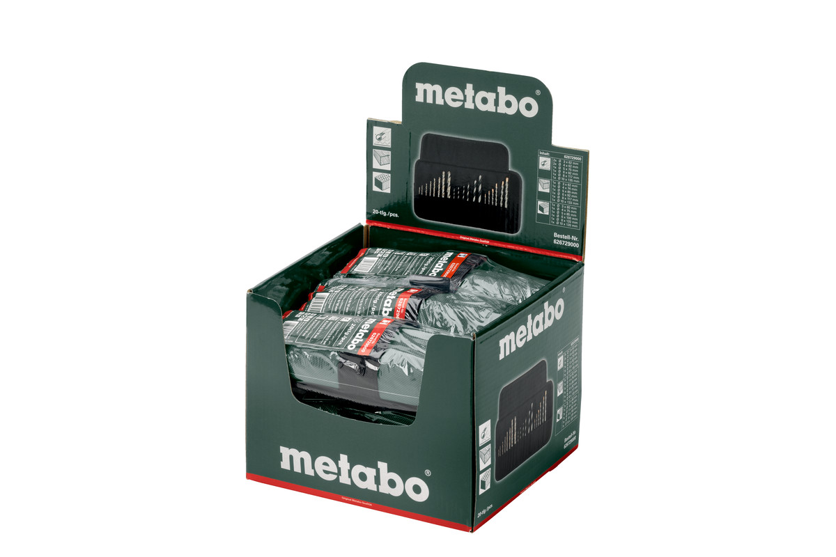 Metabo 626723000 7 Piece Bit Set in Roll Up Case 