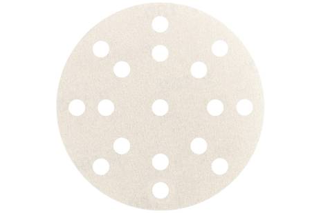 50 slibeark med burrelås 125 mm, P120, maling, "multi-hole" (626861000) 