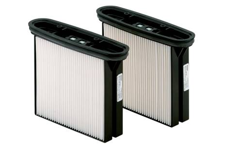 2 HEPA filterkassetter, polyester, støvklasse H (HEPA 14) (630326000) 