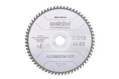 Savklinge "aluminium cut - professional", 216x30 Z58 FZ/TZ 5°neg (628443000) 