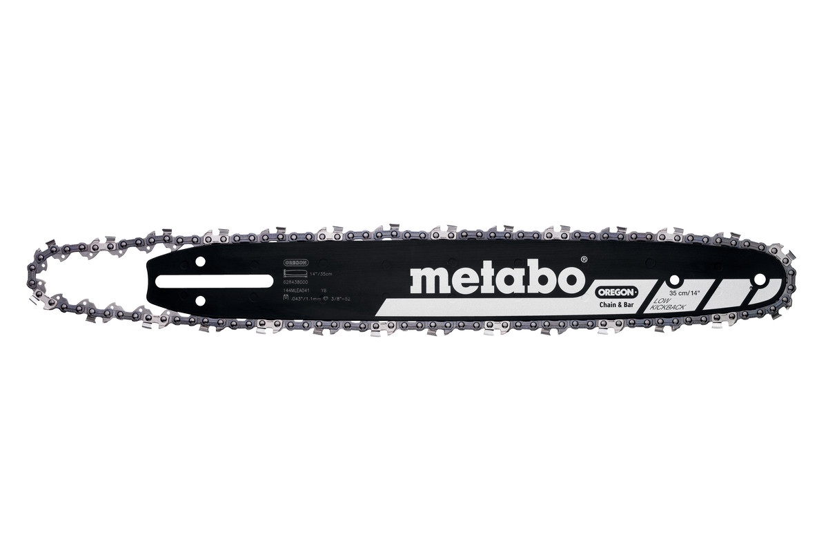 ventilation Intensiv med undtagelse af Sæt Oregon sværd 35 cm + savkæde 35 cm (3/8"LP / 1,1mm) (628421000) |  Metabo Elværktøj