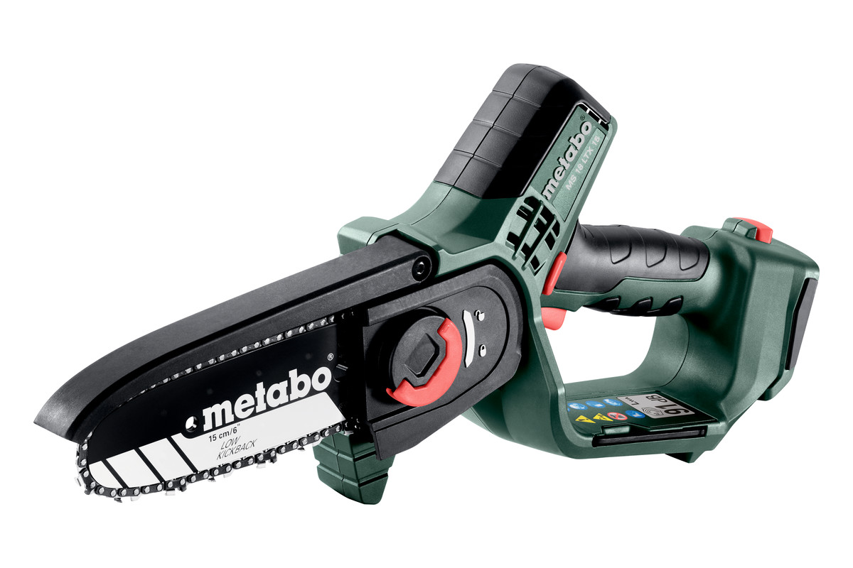 Motosierra profesional de batería Makita 2x18V para trepa y poda.