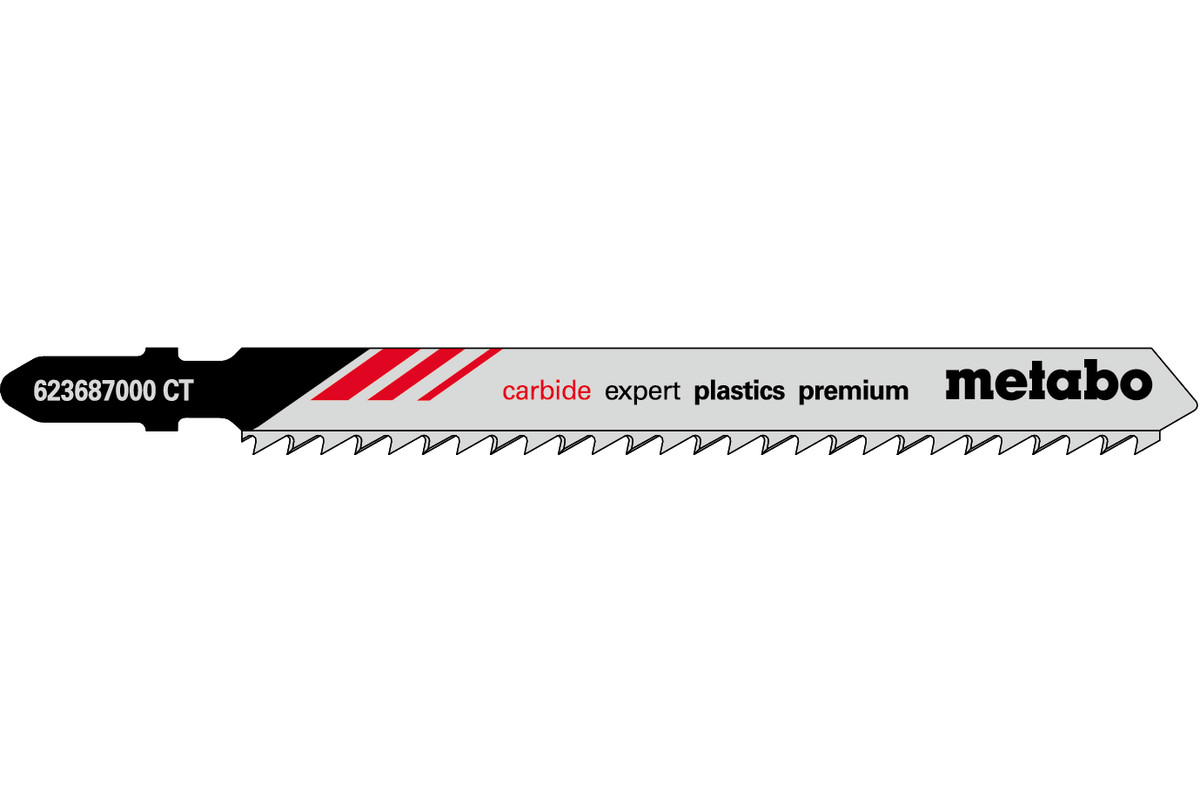 3 lames de scie sauteuse « expert plastics premium » 91/ 3,3 mm (623687000) 
