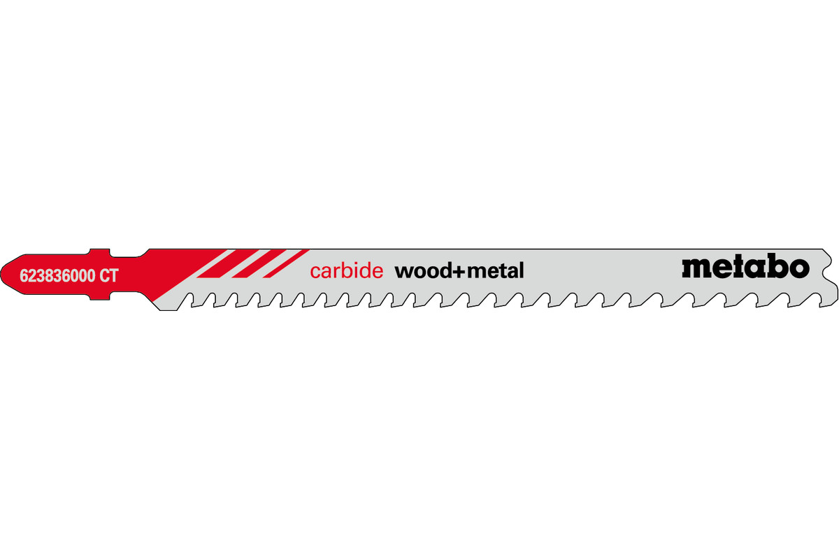 3 lames de scie sauteuse « carbide wood + metal » 108/3,5-5mm (623836000) 